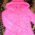 Отдается в дар курточка подростковая розовая на р 40-42 на рост 155-160
