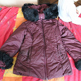 Отдается в дар куртка-пальто зимняя на рост 134-140
