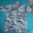 Отдается в дар гавайская рубашка мужская