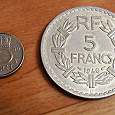 Отдается в дар Европейские монетки прошлого века
