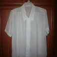 Отдается в дар Белые блузки для крупных дам.