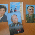 Отдается в дар комплект открыток в обложке — Космонавты