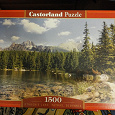 Отдается в дар Паззл 1500 «Озеро, Словакия» Castorland