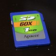 Отдается в дар SD CARD Apacer 1GB