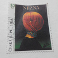 Отдается в дар Почтовая марка из Чехии
