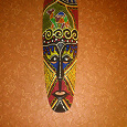 Отдается в дар Большая деревянная маска из дерева: египетский сувенир