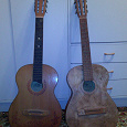 Отдается в дар Две старые гитары