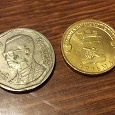 Отдается в дар Монеты: ГВС Вязьма и 5 бат Таиланда