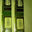 Отдается в дар Память DDR SDRAM 128 Mb 2 линейки