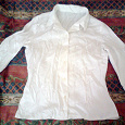 Отдается в дар белая блузочка в школу-офис
