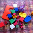 Отдается в дар Детские кубики и др.игрушки