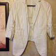 Отдается в дар пиджак белый, размер 42