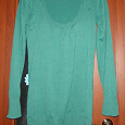 Отдается в дар Зеленое вязаное платье edc (42-44)
