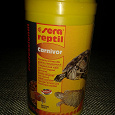 Отдается в дар Корм Sera Reptil Carnivor для водяных черепах
