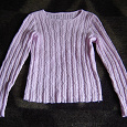 Отдается в дар Розовый свитер