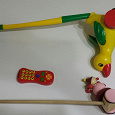 Отдается в дар Игрушки для ребенка — 2 каталки и музыкальный пульт