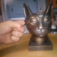 Отдается в дар Статуэтка Баст древнеегипетского бога (голова кошки)