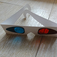 Отдается в дар Картонные 3D очки
