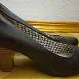 Отдается в дар женские туфли, коричневые, р-р 38.5
