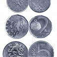 Отдается в дар Малый набор монет (чешские кроны)