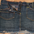 Отдается в дар юбка джинсовая для девочки крутая 128-140