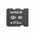 Отдается в дар Карта памяти. SanDisk 512Mb MemoryStick M2 Micro