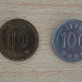 Отдается в дар Корейские монеты