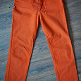 Отдается в дар Ярко-оранжевые джинсы скорее всего для ХМ