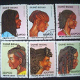 Отдается в дар марки Гвинея Бисау прически
