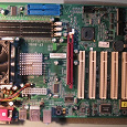 Отдается в дар Материнская плата + процессор SocketA Athlon 2000+