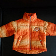 Отдается в дар Желто-оранжевая курточка на рост 92 см