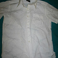Отдается в дар Рубашка мужская белого цвета
