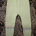 Отдается в дар Теплые вязанные штанишки для малыша