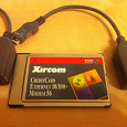 Отдается в дар PCMCIA карта Xircom — Ethernet + Modem