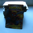 Отдается в дар Большая пачка карточек «Человек-паук»