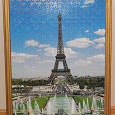 Отдается в дар Картина из паззла «Париж»