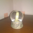 Отдается в дар Стеклянный шар со снегом «Пизанская башня»