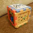 Отдается в дар кубик-пазл для малышей