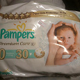 Отдается в дар Подгузники Pampers Premium Care до 2,5 кг