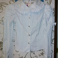 Отдается в дар Шикарная белая блузка для девочки