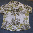 Отдается в дар летняя женская рубашка-блузка, 48-50