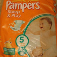 Отдается в дар Pampers Sleep&Play подгузники Junior 11-25 кг (5)