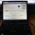 Отдается в дар Ноутбук IBM ThinkPad R40e