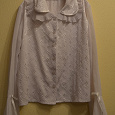 Отдается в дар две белые блузки для девочки р.146
