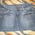 Отдается в дар Новая джинсовая юбка