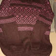 Отдается в дар свитер с рисунком размер 50-52
