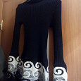 Отдается в дар Вязаное платье свитер туника 40 42
