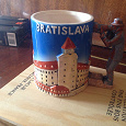 Отдается в дар кружка-сувенир Bratislava
