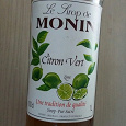 Отдается в дар Сироп Monin Citron Vert Lime 1L