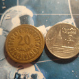 Отдается в дар Монетка Туниса и Таиланда))